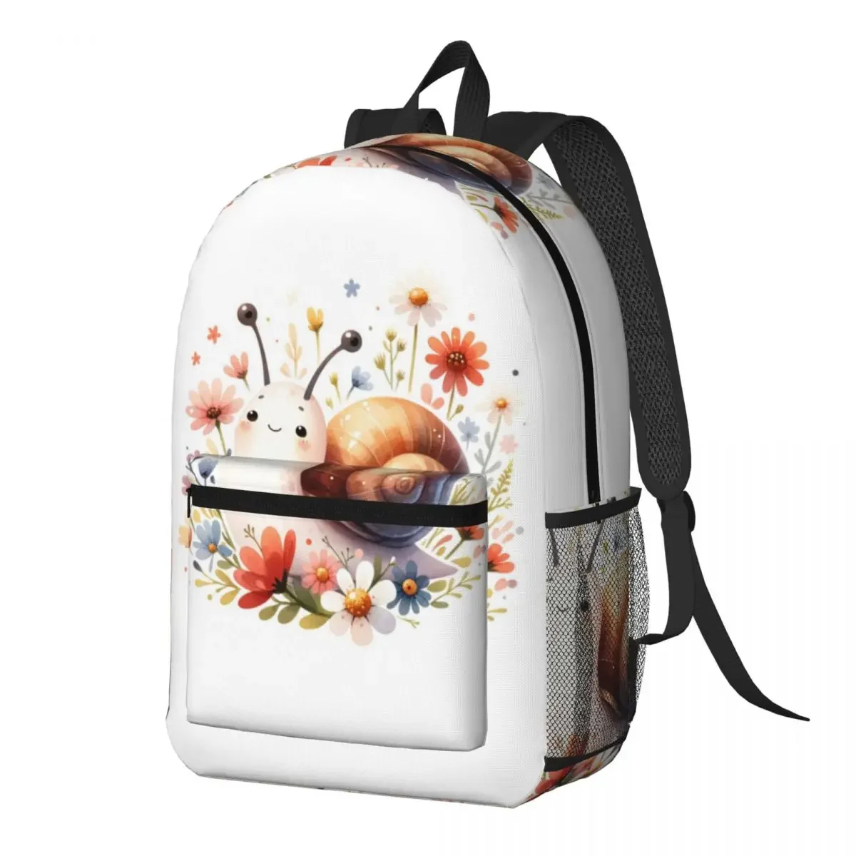Smiling Cute Snail Backpack Daypack Large Capacity Boys Girls BookBag School Bag Shoulder Bags for Men Women
Smiling Cute Snail Backpack Daypack Large Capacity Boys Girls BookBag School Bag Shoulder Bags for Men Women