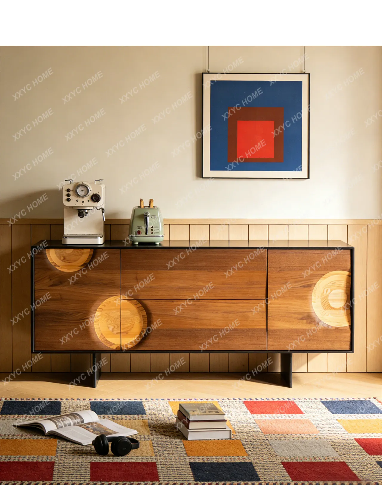 LMinimalist concept/Star ring dining side cabinet retro solid wood cabinet storage, medieval side cabinet
LMinimalist concept/Star ring dining side cabinet retro solid wood cabinet storage, medieval side cabinet