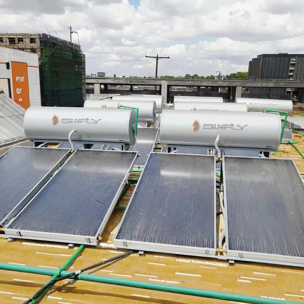 Wholesale Best Price 300L Flat Plate Panel Solar Thermal System High Efficiency 5-Year Warranty Free Standing for Home Hotel
Wholesale Best Price 300L Flat Plate Panel Solar Thermal System High Efficiency 5-Year Warranty Free Standing for Home Hotel