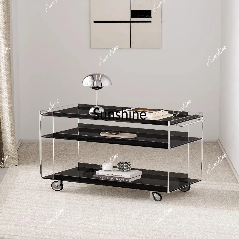 YAdvanced mobile trolley side living room light luxury snacks household, minimalist sofa storage rack
YAdvanced mobile trolley side living room light luxury snacks household, minimalist sofa storage rack