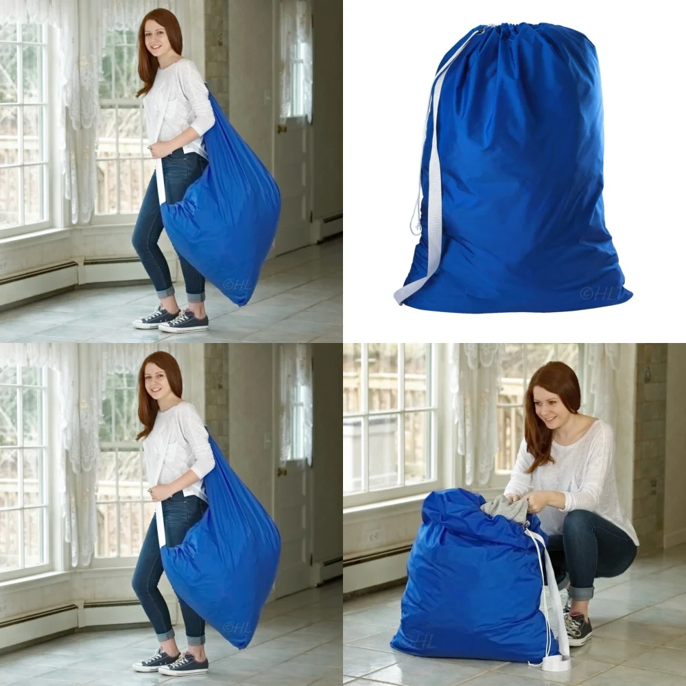 Durable Nylon Laundry Bag with Shoulder Strap 30x40 Inch Heavy Duty Mesh Wash Bag for Delicates Clothes Organizer Multiple
Durable Nylon Laundry Bag with Shoulder Strap 30x40 Inch Heavy Duty Mesh Wash Bag for Delicates Clothes Organizer Multiple