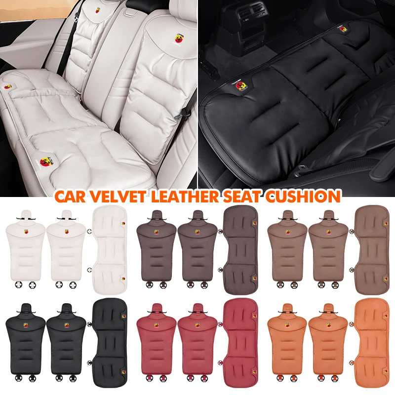 For Abarth Universal Car Seat Cushion Velvet Leather Auto Seat Pad Soft Touch FIAT 500 Ducato Stilo Palio UNO Astra Bravo Tipo
For Abarth Universal Car Seat Cushion Velvet Leather Auto Seat Pad Soft Touch FIAT 500 Ducato Stilo Palio UNO Astra Bravo Tipo