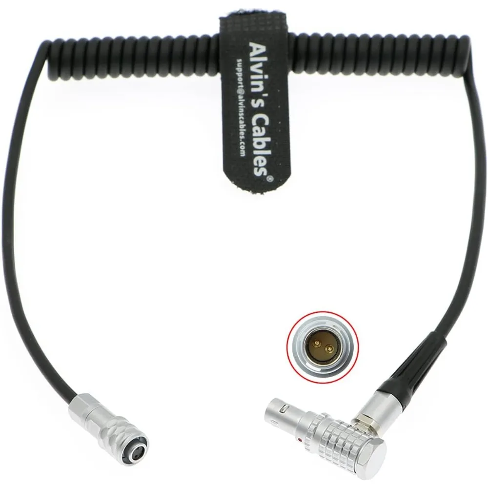 Alvin's Cables BMPCC 4K 6K Power Coiled Cable Weipu 2 Pin Female to Right Angle 2 Pin Male for Blackmagic Pocket Cinema Camera
Alvin's Cables BMPCC 4K 6K Power Coiled Cable Weipu 2 Pin Female to Right Angle 2 Pin Male for Blackmagic Pocket Cinema Camera