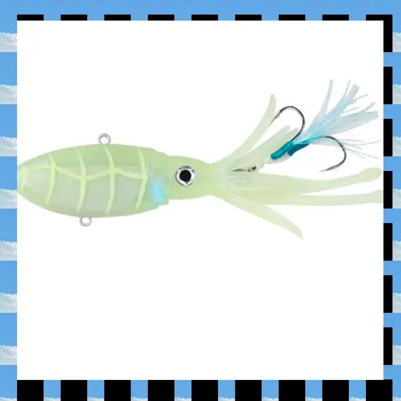 ABME Ocean Fishing Enthusiasts’ Choice: 130G-150Mm Glow Squid Skirts Soft Rubber Trolling Lures
ABME Ocean Fishing Enthusiasts’ Choice: 130G-150Mm Glow Squid Skirts Soft Rubber Trolling Lures