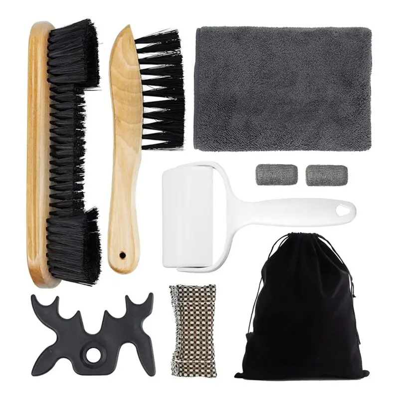 ABHS-Pool Table Brush Set 9-Piece Billiard Table Cleaner Kit For Felt With Brushes, Cloths & Lint Roller
ABHS-Pool Table Brush Set 9-Piece Billiard Table Cleaner Kit For Felt With Brushes, Cloths & Lint Roller