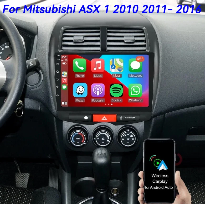 Автомагнитола Android 16 CarPlay для Mitsubishi ASX 1 2010-2016: Мультимедийный видеоплеер, GPS-навигация, Wi-Fi+4G, стереосистема
Автомагнитола Android 16 CarPlay для Mitsubishi ASX 1 2010-2016: Мультимедийный видеоплеер, GPS-навигация, Wi-Fi+4G, стереосистема