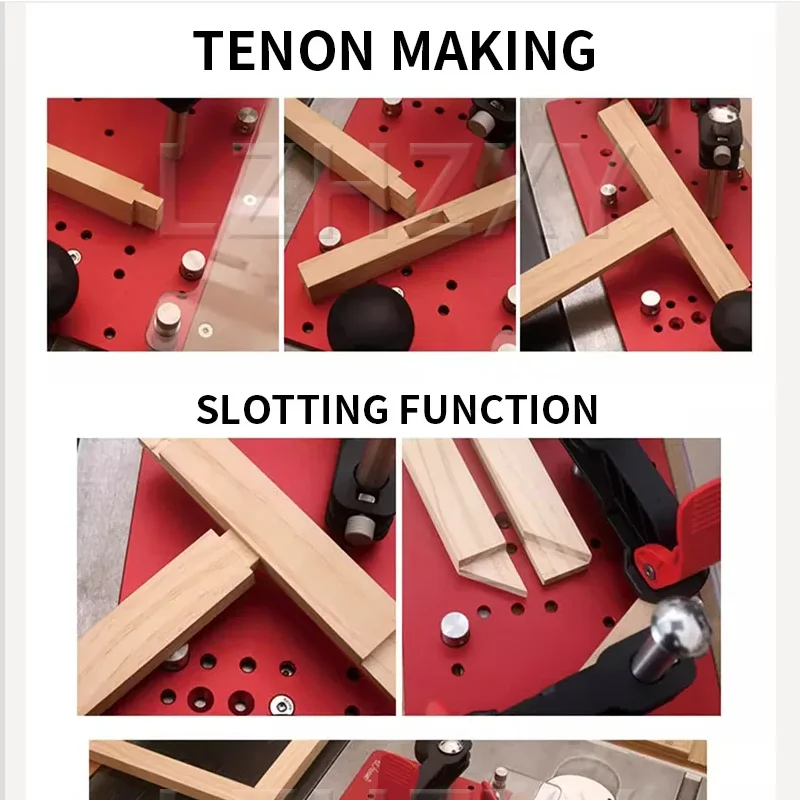 Inverted Carving Machine/Table Saw Push Block Guide Rail Planing Slide Woodworking Guide Rail Cabinet Door Joints and Drawer Pan
Inverted Carving Machine/Table Saw Push Block Guide Rail Planing Slide Woodworking Guide Rail Cabinet Door Joints and Drawer Pan