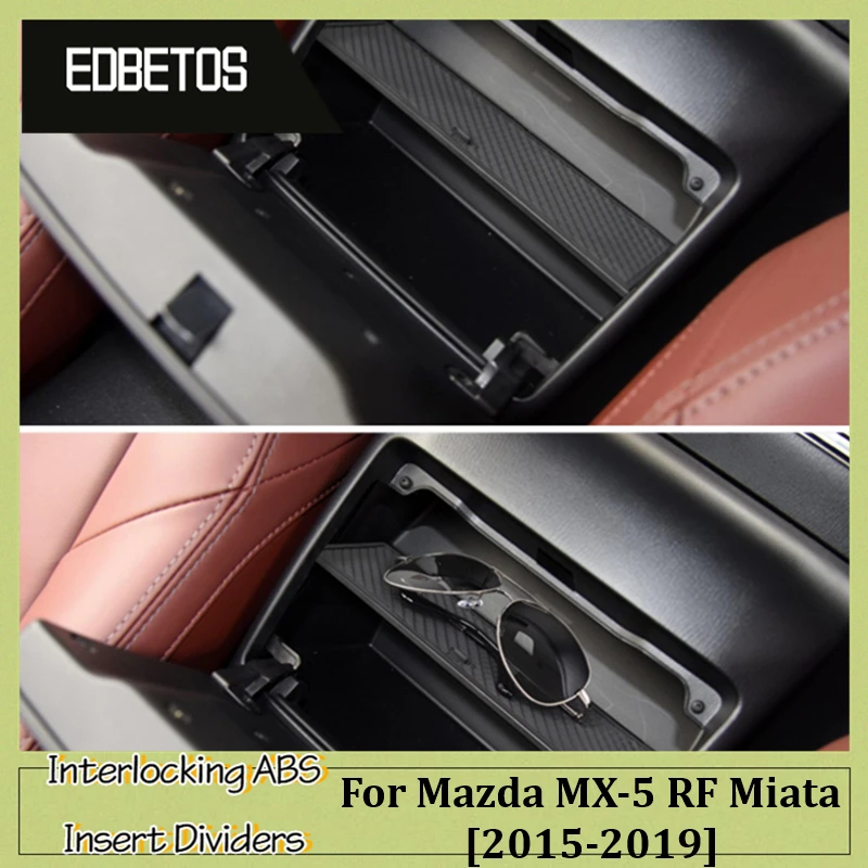 Car Center Console Armrest Storage Box Organizer Tray with Partition Panel For Mazda MX-5 RF Miata 2015-2019
Car Center Console Armrest Storage Box Organizer Tray with Partition Panel For Mazda MX-5 RF Miata 2015-2019