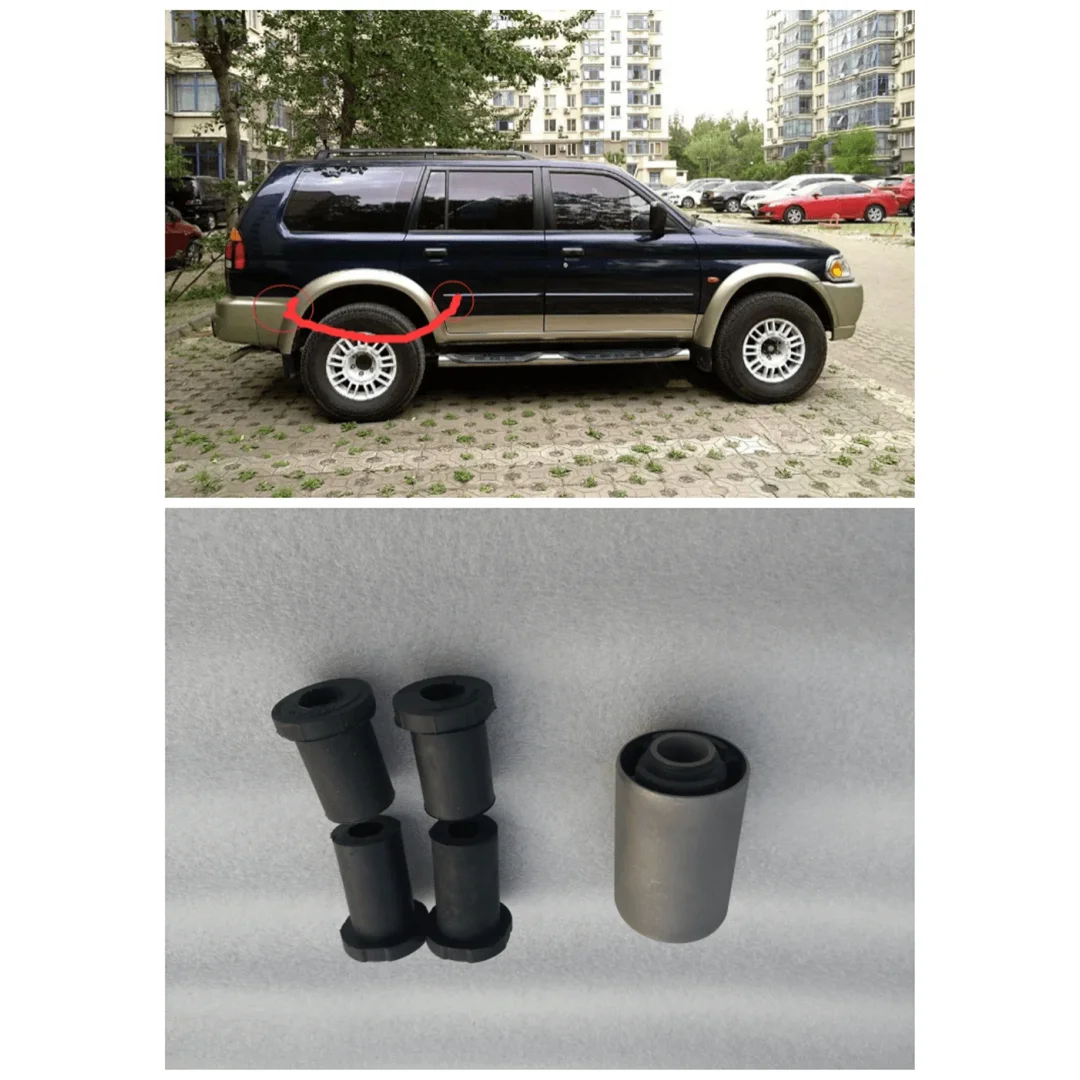 Steel Plate Rubber Sleeve Bushing For Pajero Montero Sport K85W K96W MR418032 MB584531 MB584530
Steel Plate Rubber Sleeve Bushing For Pajero Montero Sport K85W K96W MR418032 MB584531 MB584530