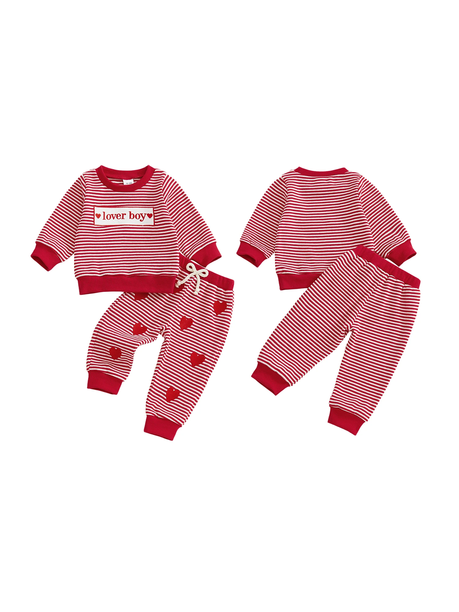 Baby Boy Valentine s Day Outfit Red Heart Print Romper and Pants Set with Matching Hat and Socks for Toddler Boy
Baby Boy Valentine s Day Outfit Red Heart Print Romper and Pants Set with Matching Hat and Socks for Toddler Boy