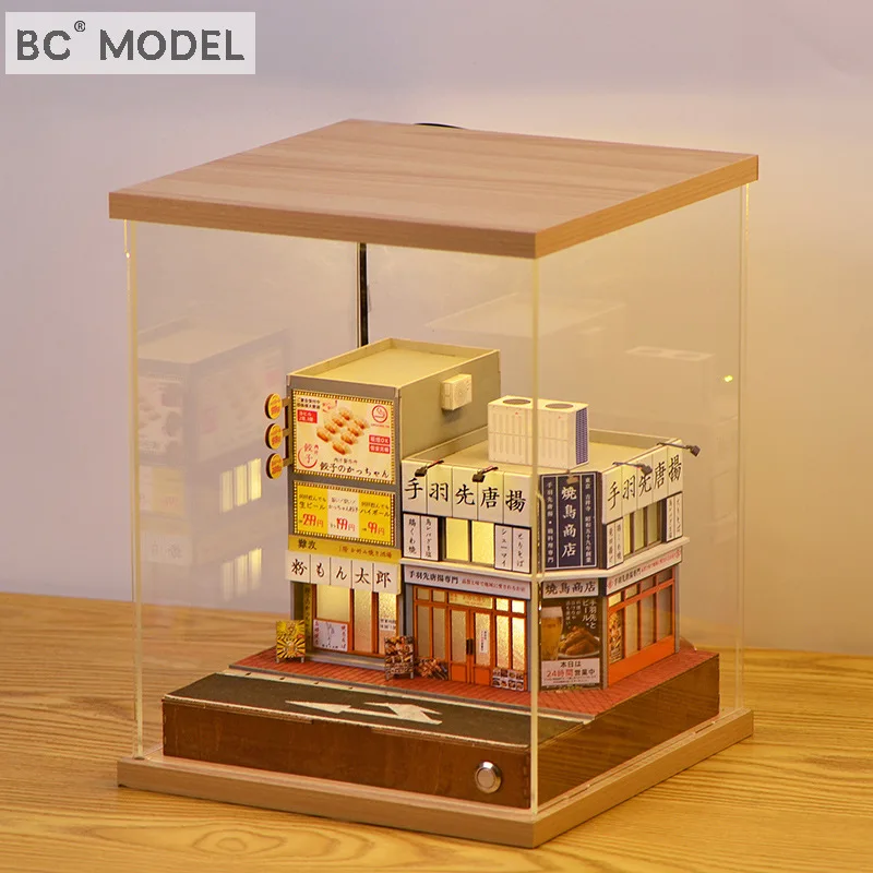 New Handmade 1:64 Scale Japanese Street View Yakitori Shop Model Kit For Collectors Hobbyists Tabletop Display night light gifts
New Handmade 1:64 Scale Japanese Street View Yakitori Shop Model Kit For Collectors Hobbyists Tabletop Display night light gifts