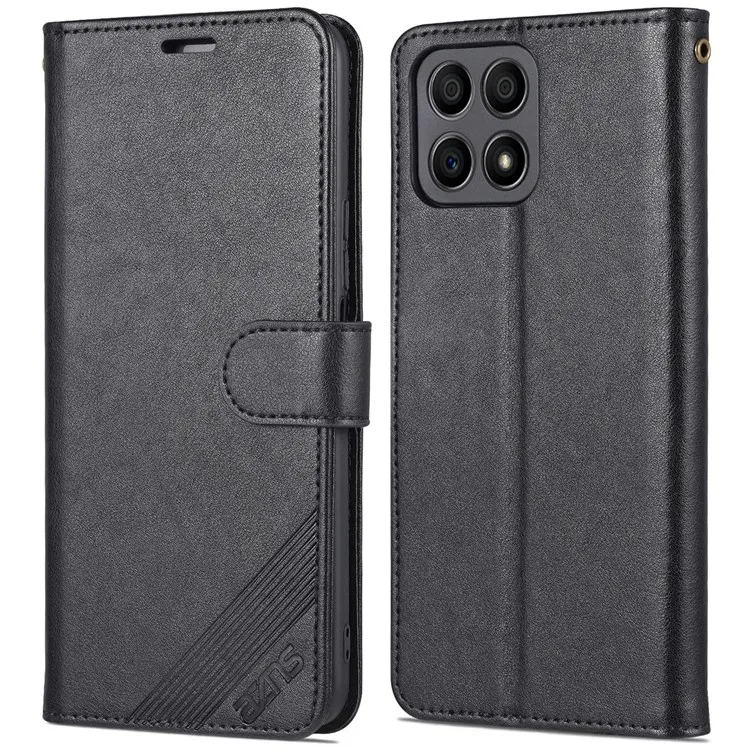 AZNS PU Leather + TPU All-inclusive Protection Phone Case with Stand Wallet for Honor X30i - Black
AZNS PU Leather + TPU All-inclusive Protection Phone Case with Stand Wallet for Honor X30i - Black