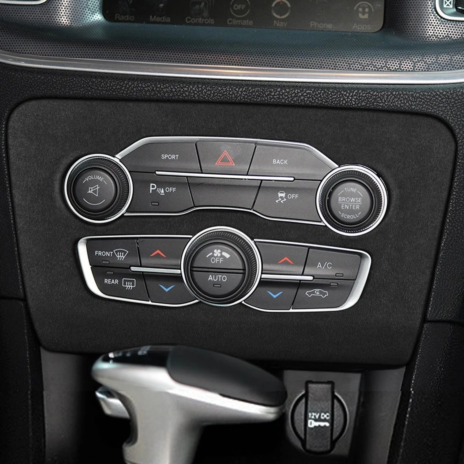 Car Center Console Panel Cover Tirm Air Conditioning Switch Frame Decoration For Dodge Charger 2015-2023 Interior Accessories
Car Center Console Panel Cover Tirm Air Conditioning Switch Frame Decoration For Dodge Charger 2015-2023 Interior Accessories