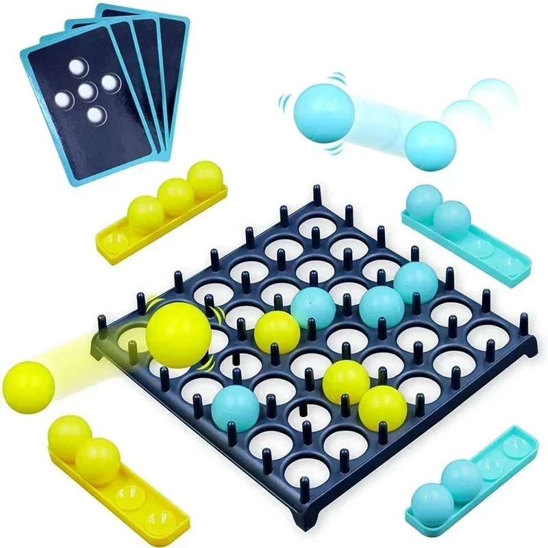 Kids Intelligence Ball Bouncing Game Board Game Toddler Toss Ball Parent Child Interaction Game Fun Party Game
Kids Intelligence Ball Bouncing Game Board Game Toddler Toss Ball Parent Child Interaction Game Fun Party Game