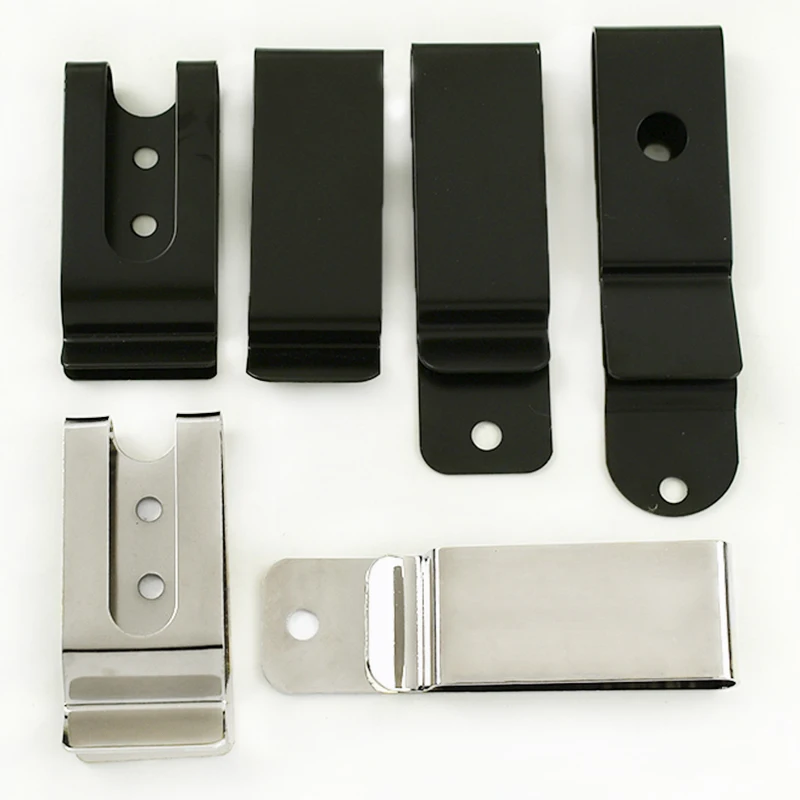 2/5Pcs Metal Spring Belt Buckle Holster Sheath Clip Clasp for Wallet Key Hook Waistband Accessories Double Holes Screws Buckles
2/5Pcs Metal Spring Belt Buckle Holster Sheath Clip Clasp for Wallet Key Hook Waistband Accessories Double Holes Screws Buckles