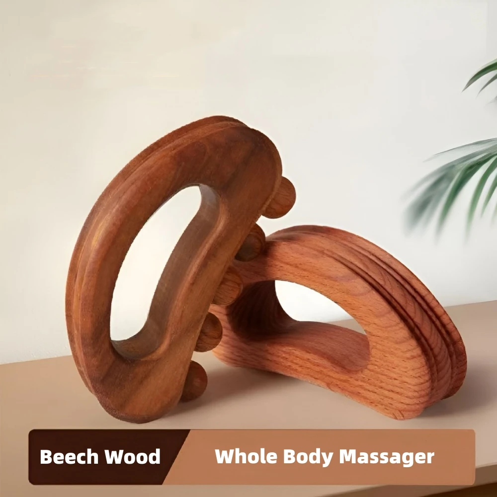 Anti-Cellulite Gua Sha Lymphatic Drainage Massager Wood Scraping Therapy Massage Tool for Neck - Natural Wood Body Care
Anti-Cellulite Gua Sha Lymphatic Drainage Massager Wood Scraping Therapy Massage Tool for Neck - Natural Wood Body Care