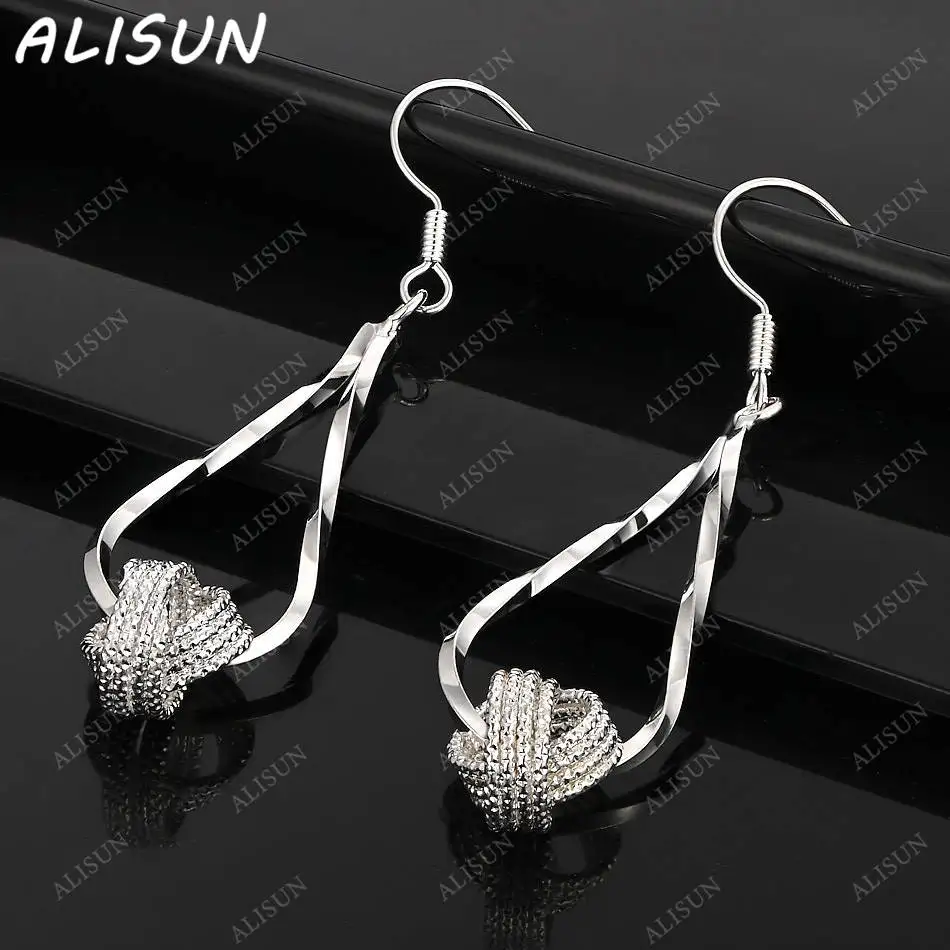 ALISUN 925 Sterling Silver Design Earrings Drop Earrings For Women Charm Trend Birthday Gifts Fashion Party Fine Jewelry
ALISUN 925 Sterling Silver Design Earrings Drop Earrings For Women Charm Trend Birthday Gifts Fashion Party Fine Jewelry