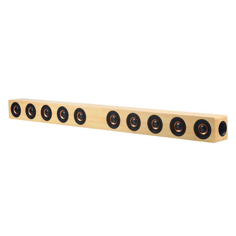 Wooden 36W BT Speaker Portable SoundBar HiFi 3D Stereo Home Theater Desktop Wireless Sound Subwoofer wood
Wooden 36W BT Speaker Portable SoundBar HiFi 3D Stereo Home Theater Desktop Wireless Sound Subwoofer wood
