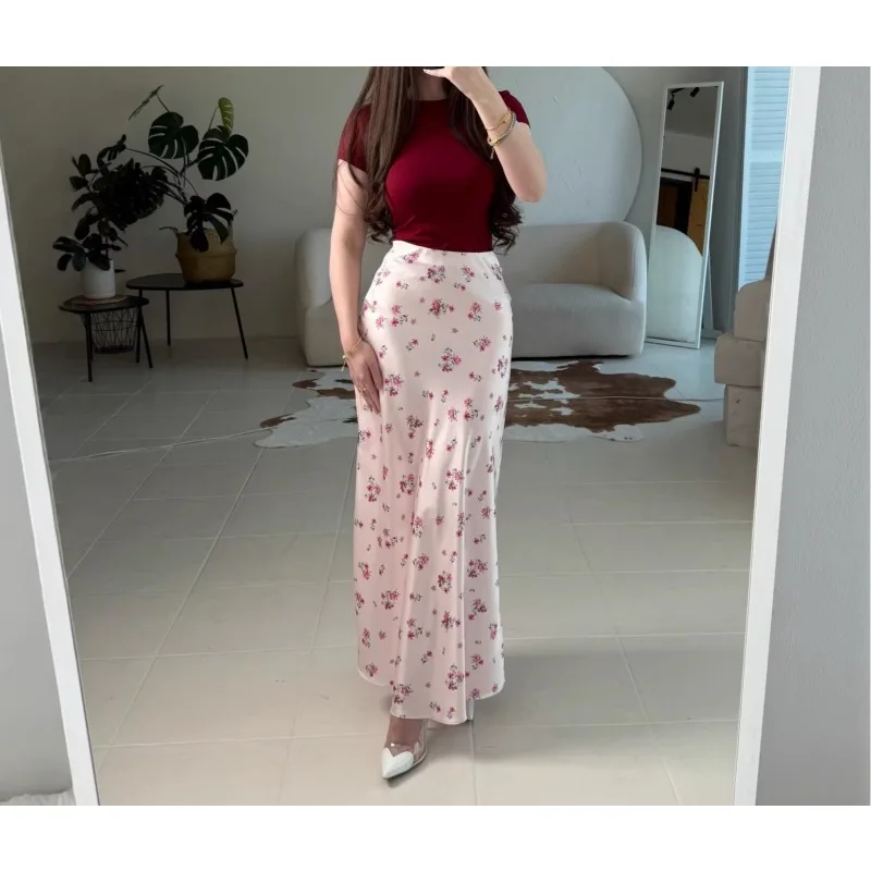 Elegant Skirt Women 2026 Summer Long Dress A Line High Waist Slim Fit Hip Wrap Print Floral Sexy Splice Streetwear Work Dresses
Elegant Skirt Women 2026 Summer Long Dress A Line High Waist Slim Fit Hip Wrap Print Floral Sexy Splice Streetwear Work Dresses