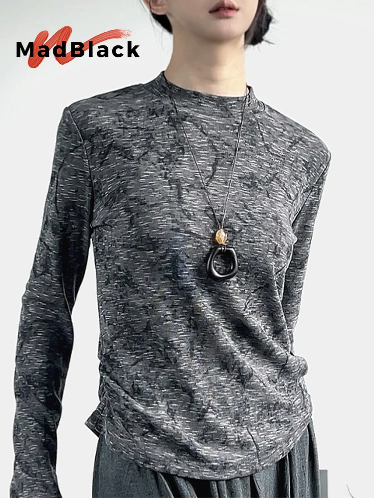 MadBlack-Women's European T-Shirt, Sexy Mock Neck Printed, Fashion Modern Long Sleeve Slim M-2XL Knit Tee, 2025 Winter T5N538CC
MadBlack-Women's European T-Shirt, Sexy Mock Neck Printed, Fashion Modern Long Sleeve Slim M-2XL Knit Tee, 2025 Winter T5N538CC