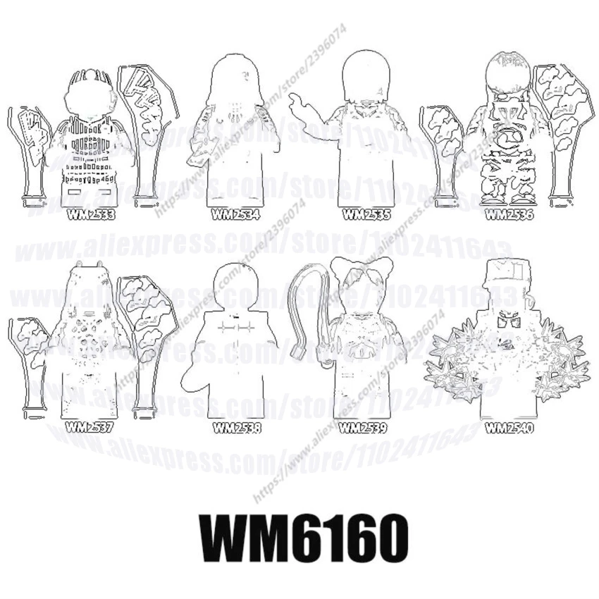 Мультфильм ТВ Аниме модели Фигурки WM6060 WM6061 WM2533 WM2534 WM2535 WM2536 WM2537 WM2538 WM2539 WM2540 DIY Игрушки
Мультфильм ТВ Аниме модели Фигурки WM6060 WM6061 WM2533 WM2534 WM2535 WM2536 WM2537 WM2538 WM2539 WM2540 DIY Игрушки