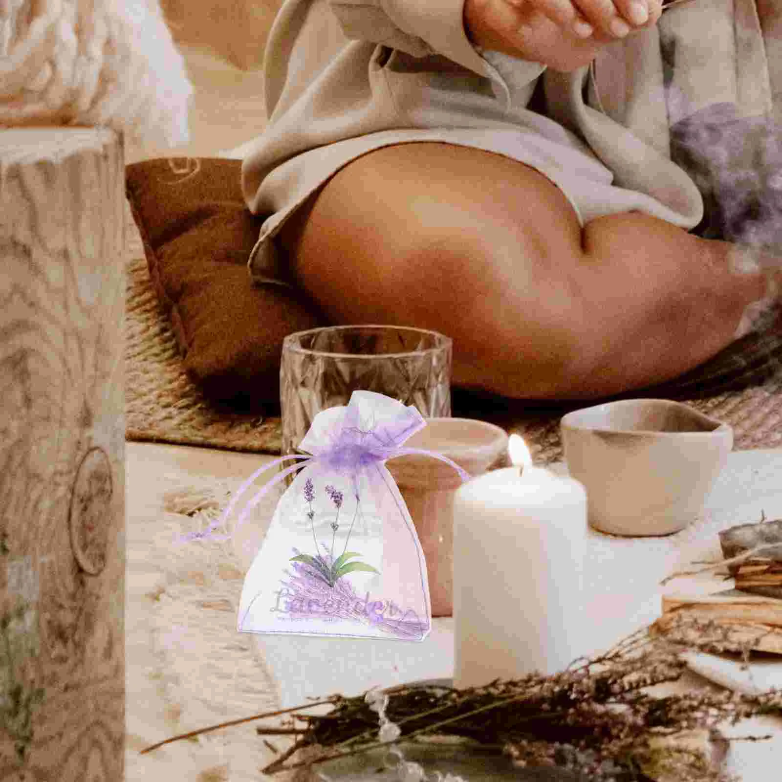 20 Pcs Lavender Bag Drawstring Spice ganza Flower Car Empty Sachet Bags Gauze Dried Storage Pouches Breathable Material
20 Pcs Lavender Bag Drawstring Spice ganza Flower Car Empty Sachet Bags Gauze Dried Storage Pouches Breathable Material
