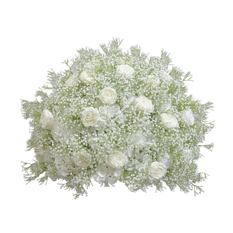 Geometric flower stand vase decoration spherical wedding table display simulated gypsy rose ball artificial flower
Geometric flower stand vase decoration spherical wedding table display simulated gypsy rose ball artificial flower