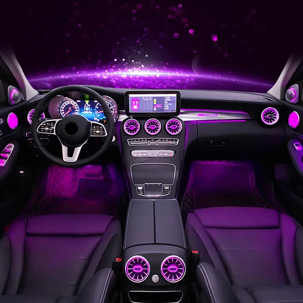 Full Set W205 Ambient Light Accessories Rotary Tweeter Luminous Turbine Vent Car Door Speaker Cover For Mercedes-Benz C-Class
Full Set W205 Ambient Light Accessories Rotary Tweeter Luminous Turbine Vent Car Door Speaker Cover For Mercedes-Benz C-Class