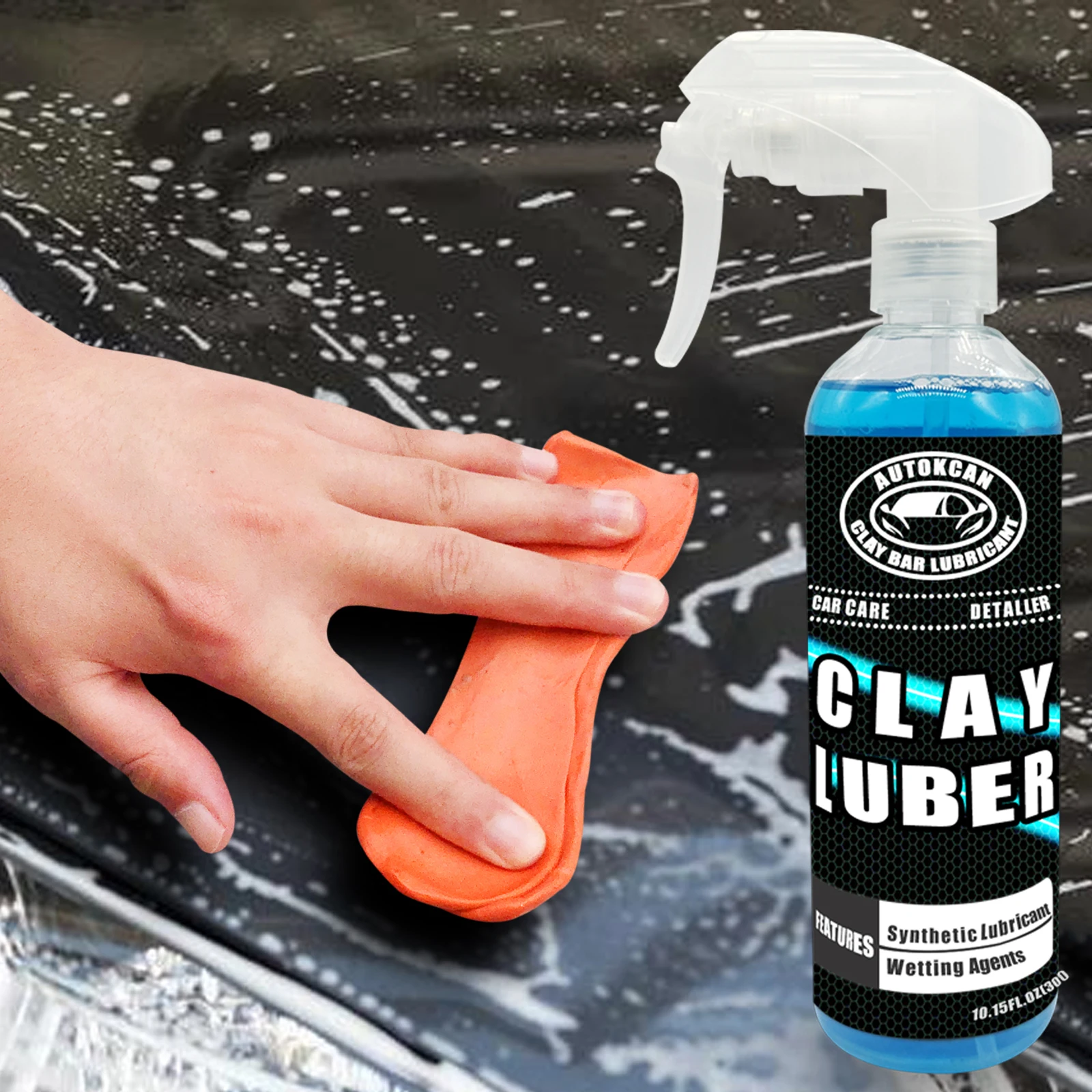 Car Cleaning Tool 200G Car Clay Bar And 300ML Magic Synthetic Lubricant Car Detailing Cleaning For Car Paint Wheel Hubes Glass
Car Cleaning Tool 200G Car Clay Bar And 300ML Magic Synthetic Lubricant Car Detailing Cleaning For Car Paint Wheel Hubes Glass