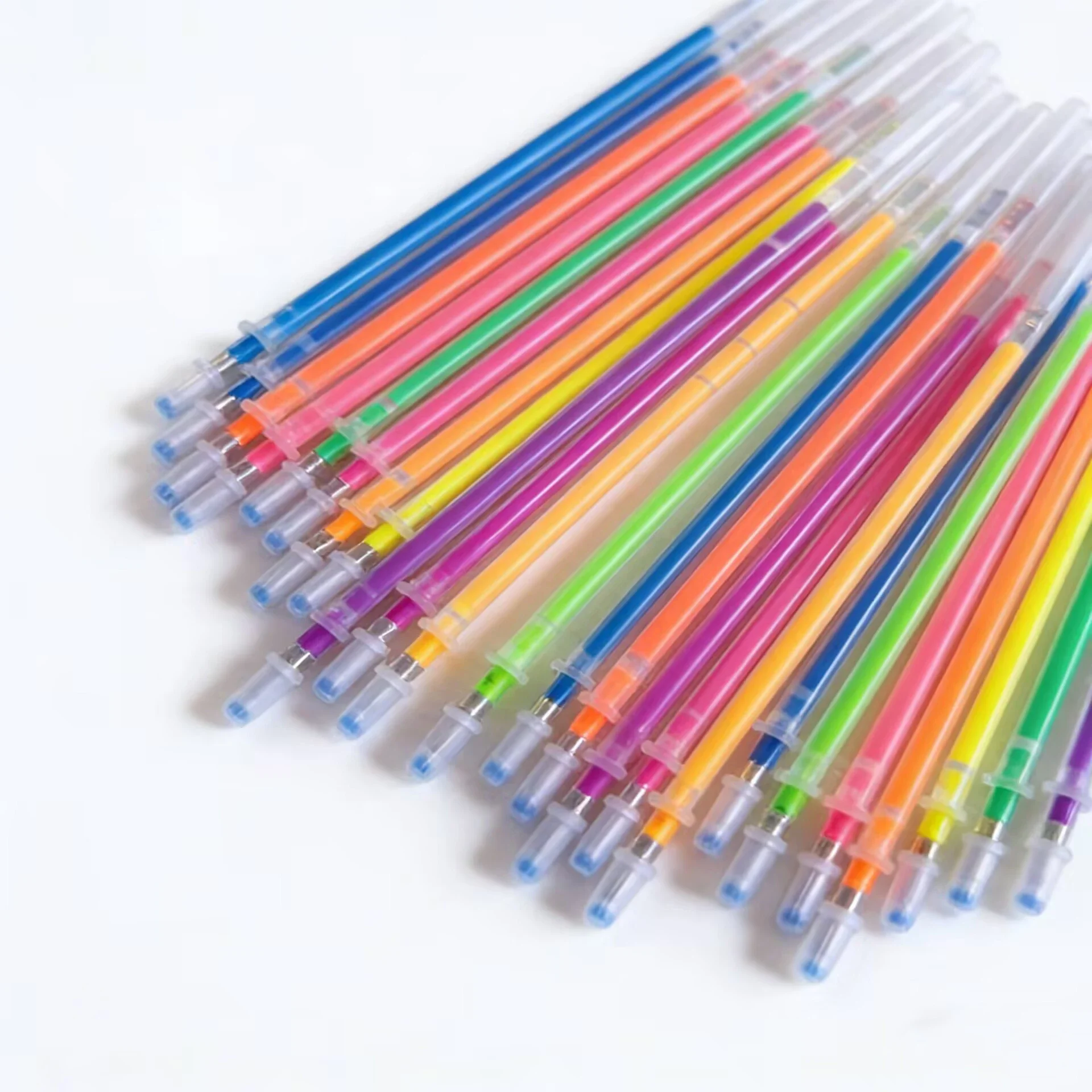 24Pcs Decorative Color Gel Ink Pen Refills, Easy to Replace, Multipurpose for Home & Office Stationery
24Pcs Decorative Color Gel Ink Pen Refills, Easy to Replace, Multipurpose for Home & Office Stationery