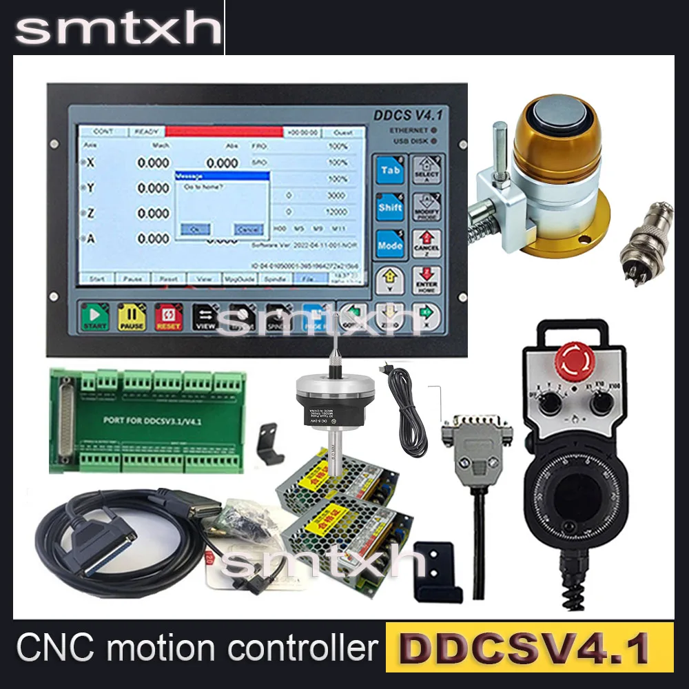 Набор контроллеров движения с ЧПУ DDCSV4.13 axis/4 axis MPG 75W24V 3D Угловые границы, z -axis для ножа
Набор контроллеров движения с ЧПУ DDCSV4.13 axis/4 axis MPG 75W24V 3D Угловые границы, z -axis для ножа