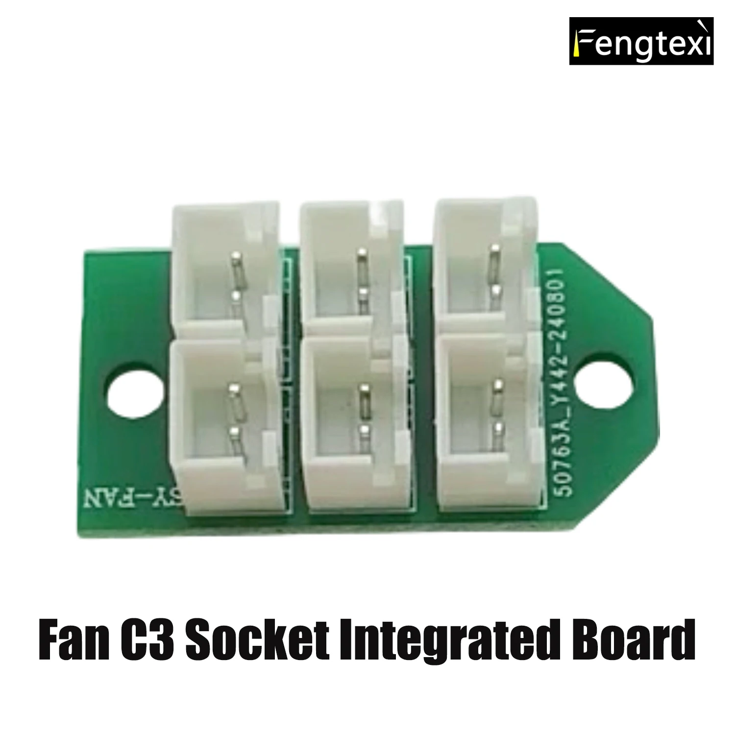 Fan Integrated Board with C3 Socket and 6 Positions for Stage Lighting Beam Lights
Fan Integrated Board with C3 Socket and 6 Positions for Stage Lighting Beam Lights