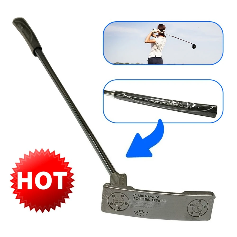 Silver Golf Putter - Advanced Groove Face with Headcover, Alignment Putter for Precision Putting 35 inch with Cover with Logo
Silver Golf Putter - Advanced Groove Face with Headcover, Alignment Putter for Precision Putting 35 inch with Cover with Logo