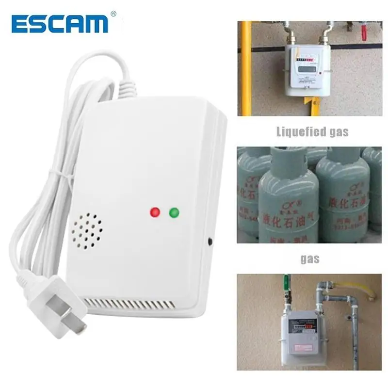 Natural Gas Sensitive Detector Alarm Independent Gas Detector Sensor Wall Hanging Within 1 m from Ceiling Board
Natural Gas Sensitive Detector Alarm Independent Gas Detector Sensor Wall Hanging Within 1 m from Ceiling Board