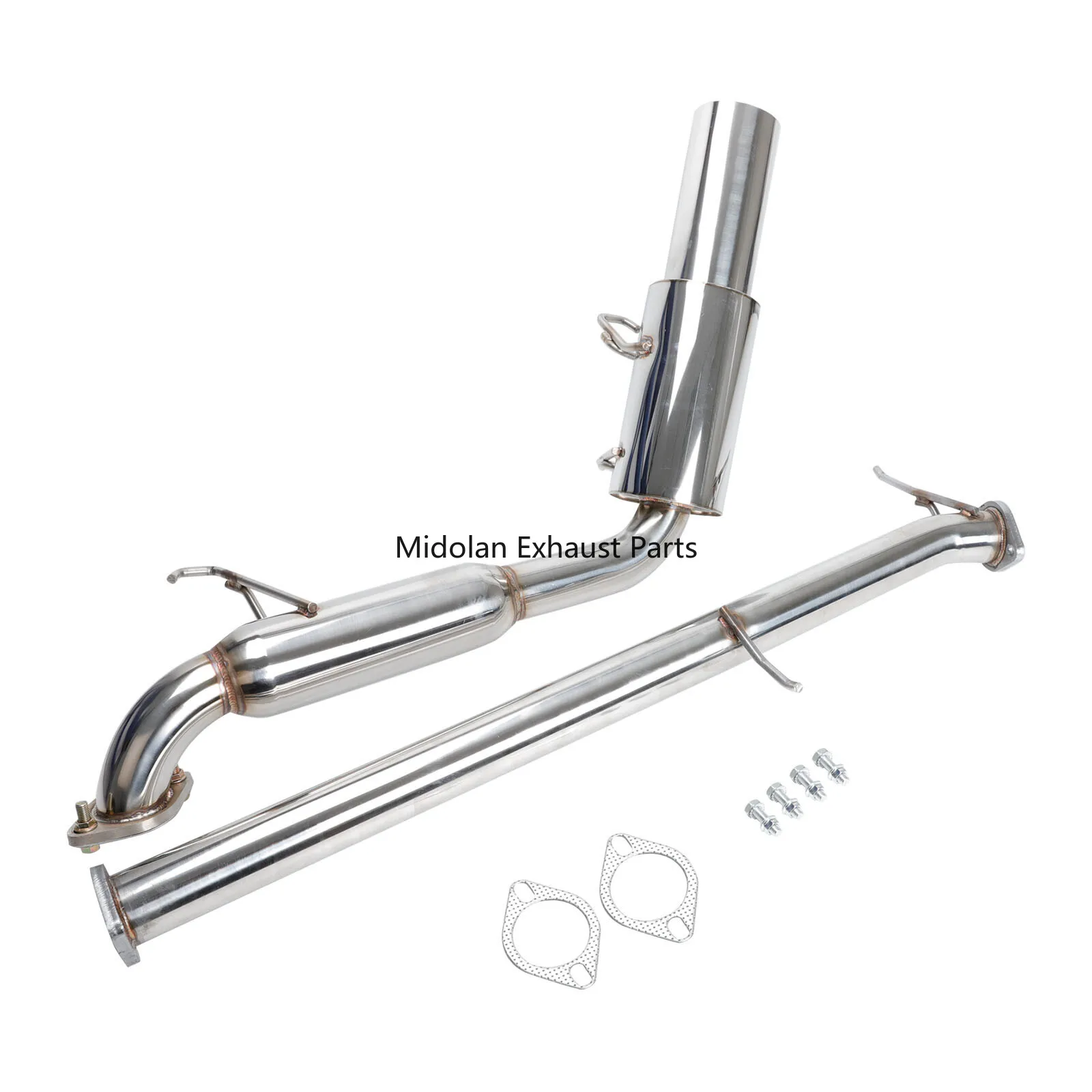 Stainless Catback Exhaust Muffler Downpipe For Mazda Miata MX-5 Eunos 1989-1997 1.6/1.8L
Stainless Catback Exhaust Muffler Downpipe For Mazda Miata MX-5 Eunos 1989-1997 1.6/1.8L