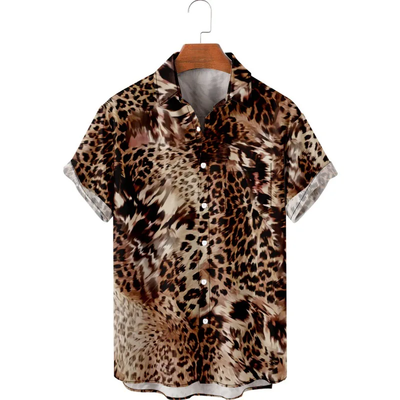 New Cool Hawaii Men's Shirt Leopard print Creative 3D Wild Style Summer Casual for Men And Women
New Cool Hawaii Men's Shirt Leopard print Creative 3D Wild Style Summer Casual for Men And Women