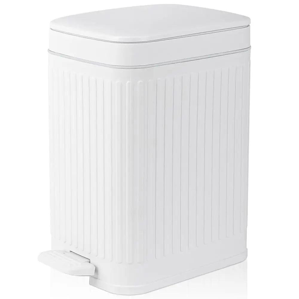 Small Bathroom Trash Can with Lid Slim Soft Close Garbage Can Step Wastebasket Container Trash Bin for Office Bedroom Kitche
Small Bathroom Trash Can with Lid Slim Soft Close Garbage Can Step Wastebasket Container Trash Bin for Office Bedroom Kitche