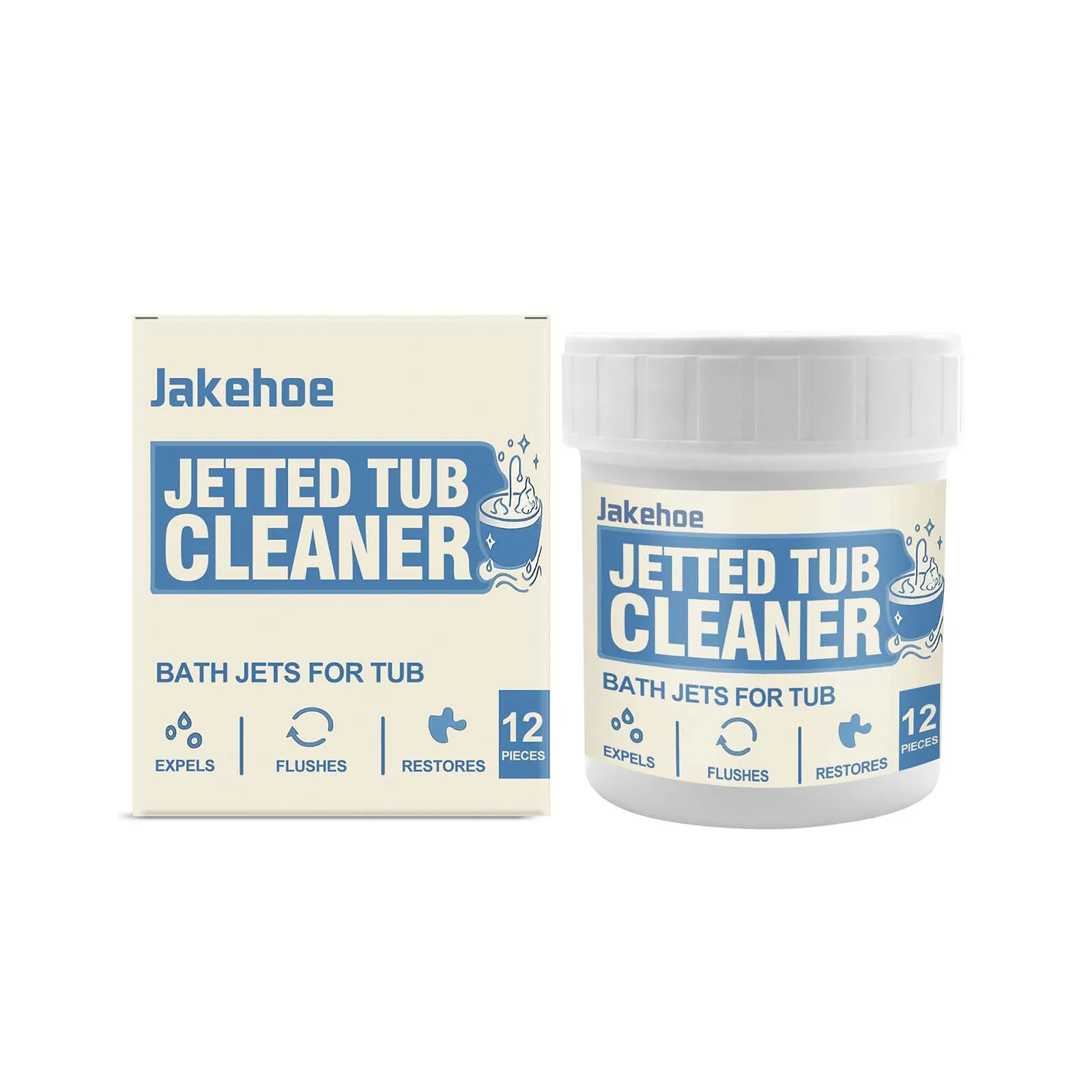 Jetted Tub Cleaner Tablets Jacuzzi Whirlpool Bathtub Deep Pipe Cleaning Tablets Limescale Stain Remover US Stock Fast Delivery
Jetted Tub Cleaner Tablets Jacuzzi Whirlpool Bathtub Deep Pipe Cleaning Tablets Limescale Stain Remover US Stock Fast Delivery