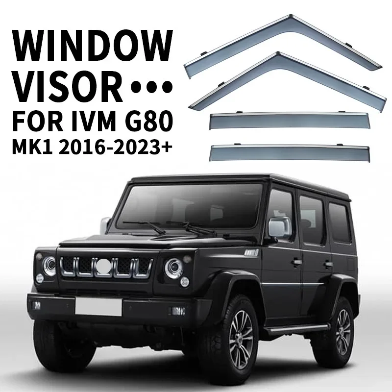 For IVM G80 2016-2023+ Car Window Visor Awning Shelters Windshield Side Window Rain Guard Shade Auto Accessories Body Kit
For IVM G80 2016-2023+ Car Window Visor Awning Shelters Windshield Side Window Rain Guard Shade Auto Accessories Body Kit