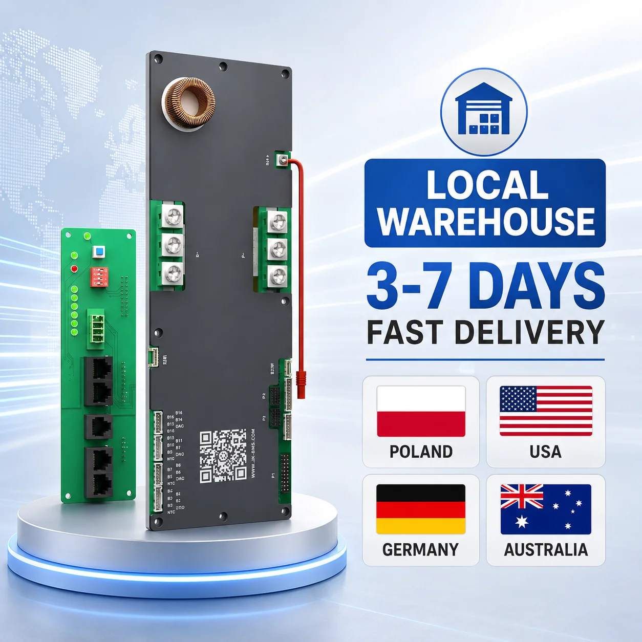 JIKONG JK-PB2A16S20P 4S 12V 8S 10S 24V 100A 150A Car Starting Truck Lithium Battery Management System PCB Board Enhanced LifePO4
JIKONG JK-PB2A16S20P 4S 12V 8S 10S 24V 100A 150A Car Starting Truck Lithium Battery Management System PCB Board Enhanced LifePO4