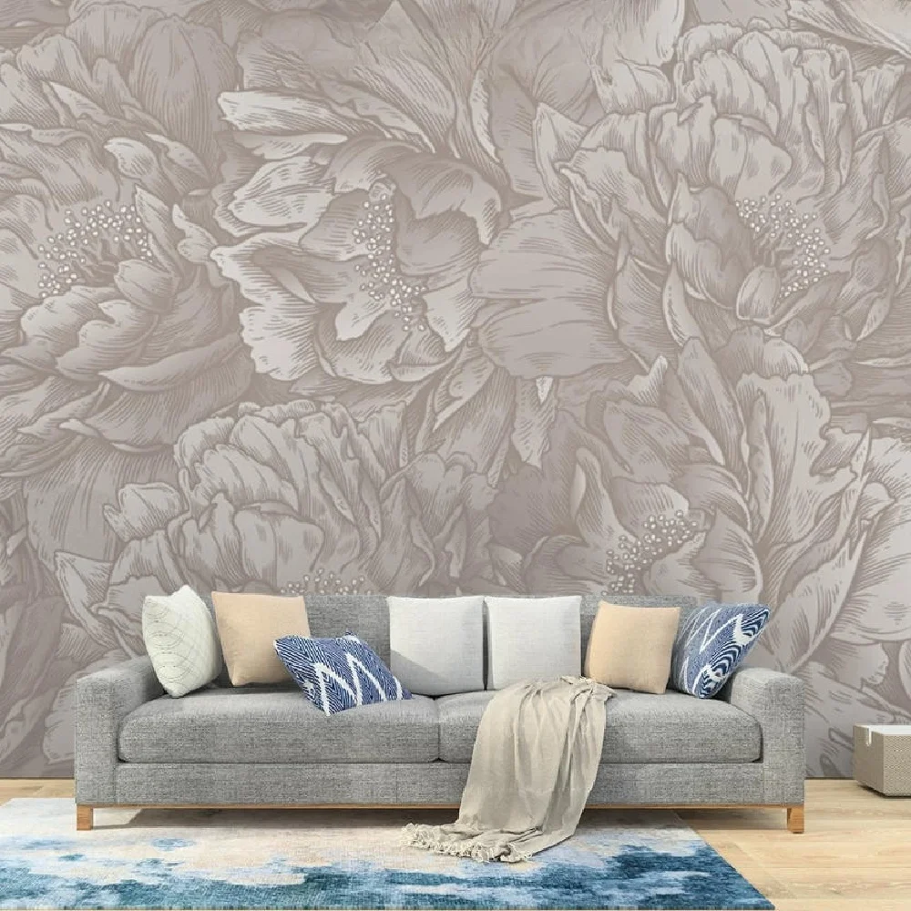 Custom Retro hand drawn 3D three-dimensional flower wall papers sofa background wallpaper living room decoration wall painting
Custom Retro hand drawn 3D three-dimensional flower wall papers sofa background wallpaper living room decoration wall painting