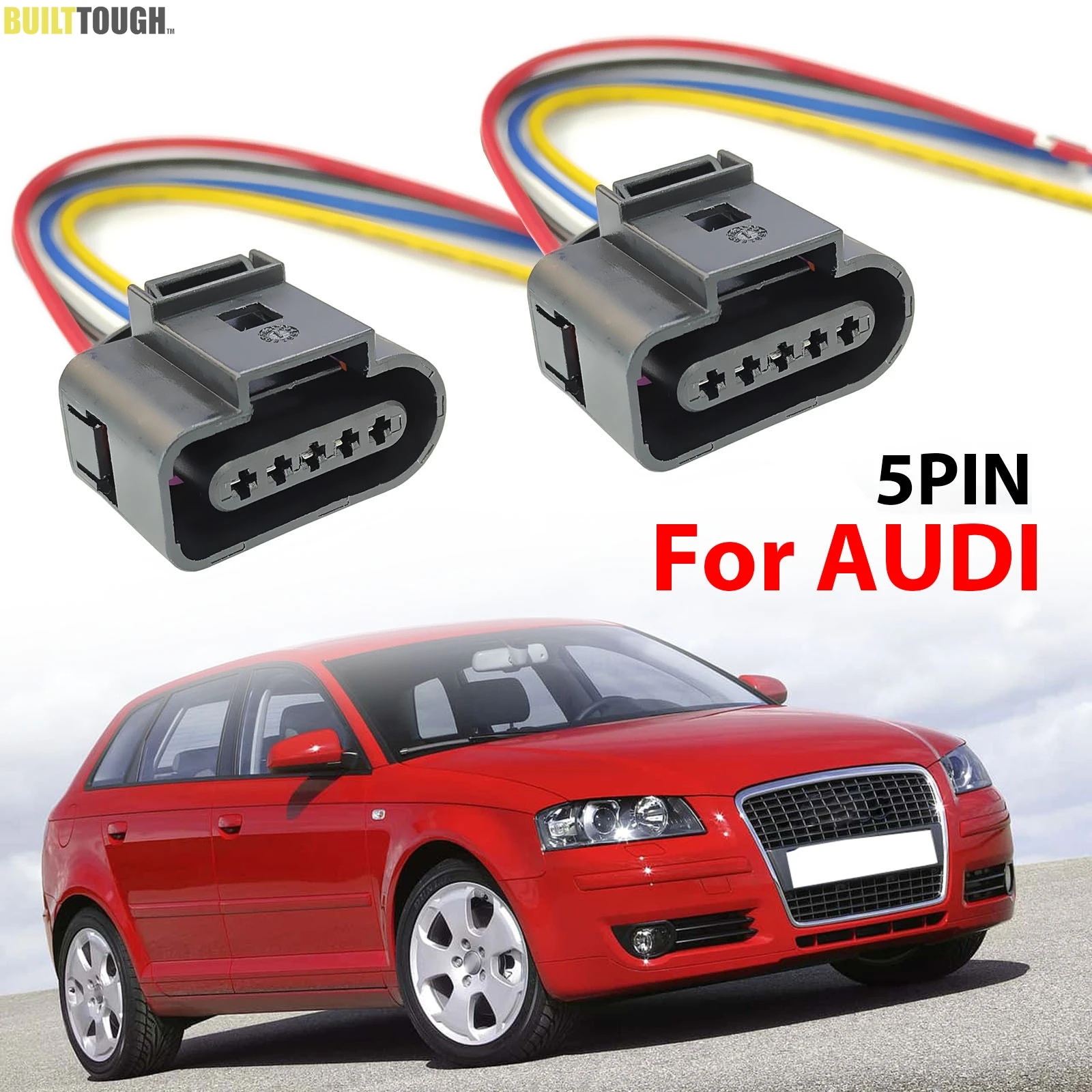 2x For AUDI A1 8X A3 8P A4 B7 A6 C6 TT 8J Q7 4L MAF Mass Air flow Meter Sensor Connector 5PIN Plug Wiring Repair Kit 1J0973705
2x For AUDI A1 8X A3 8P A4 B7 A6 C6 TT 8J Q7 4L MAF Mass Air flow Meter Sensor Connector 5PIN Plug Wiring Repair Kit 1J0973705