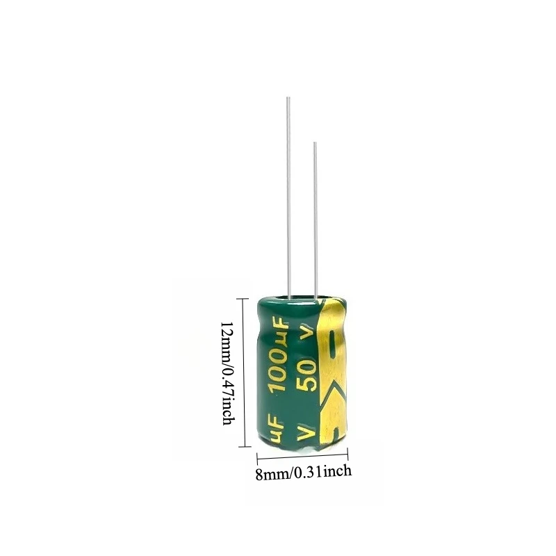 170pcs 50V 100uF Electrolytic Capacitor High Frequency Low ESR Long Life 6x7 6x11 8x12mm for Power Supply
170pcs 50V 100uF Electrolytic Capacitor High Frequency Low ESR Long Life 6x7 6x11 8x12mm for Power Supply
