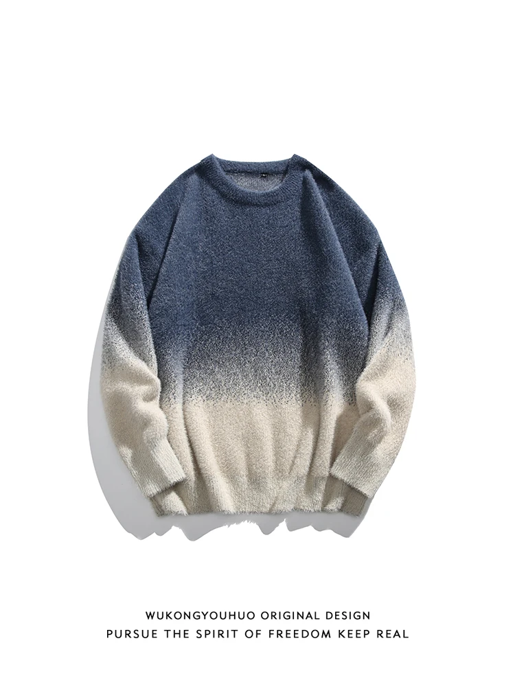 Trendy adient Color Knitted Squirrel Fur round Neloose Fit Long Sve Sweater for Men And Women Casual Warm Autumn Wear
Trendy adient Color Knitted Squirrel Fur round Neloose Fit Long Sve Sweater for Men And Women Casual Warm Autumn Wear