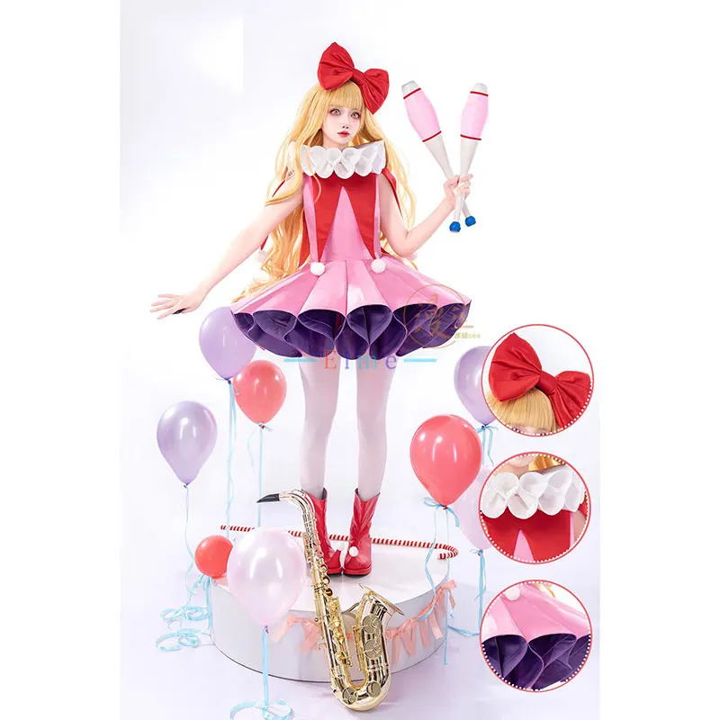 Mashiro Rima Cosplay Costume Anime Shugo Chara Cosplay Outfits Women Cute Clown Dress Party Suit Halloween Uniforms Custom Made
Mashiro Rima Cosplay Costume Anime Shugo Chara Cosplay Outfits Women Cute Clown Dress Party Suit Halloween Uniforms Custom Made
