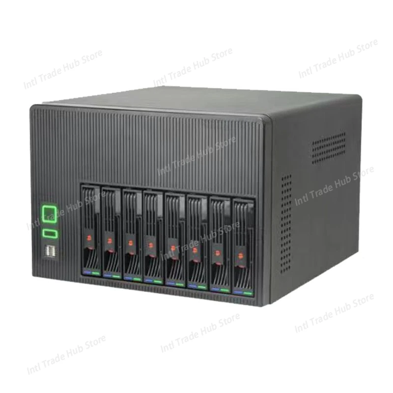 NAS Shared Network Storage Server Desktop 8-bay Gigabit Disk Array for Document, Image, and Video Storage
NAS Shared Network Storage Server Desktop 8-bay Gigabit Disk Array for Document, Image, and Video Storage