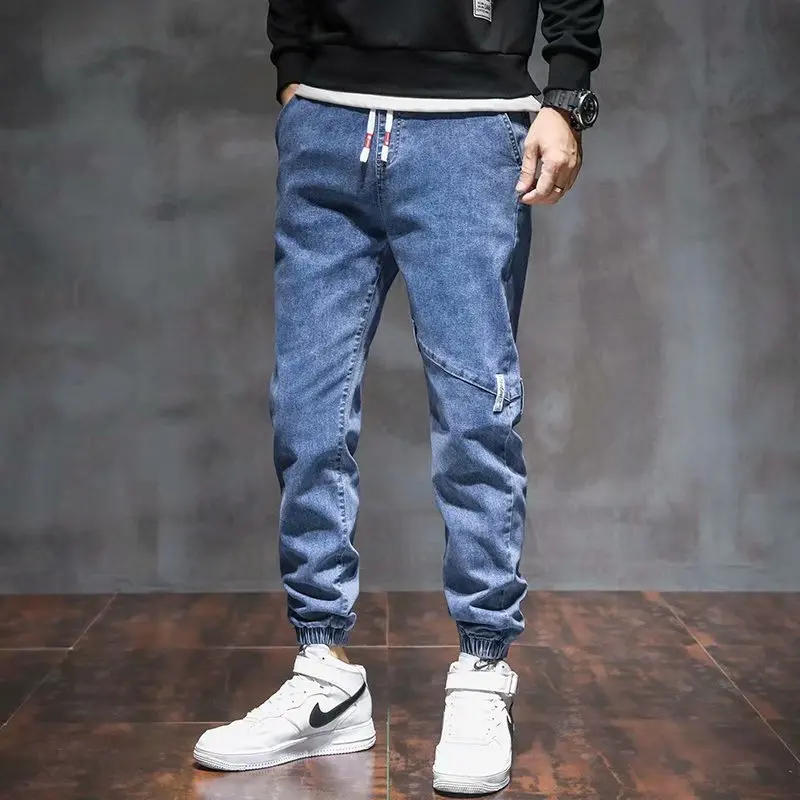 Jeans men's fashion brand versatile loose elastic work clothes legged Harlan pants 2022 autumn and winter new casual pants
Jeans men's fashion brand versatile loose elastic work clothes legged Harlan pants 2022 autumn and winter new casual pants