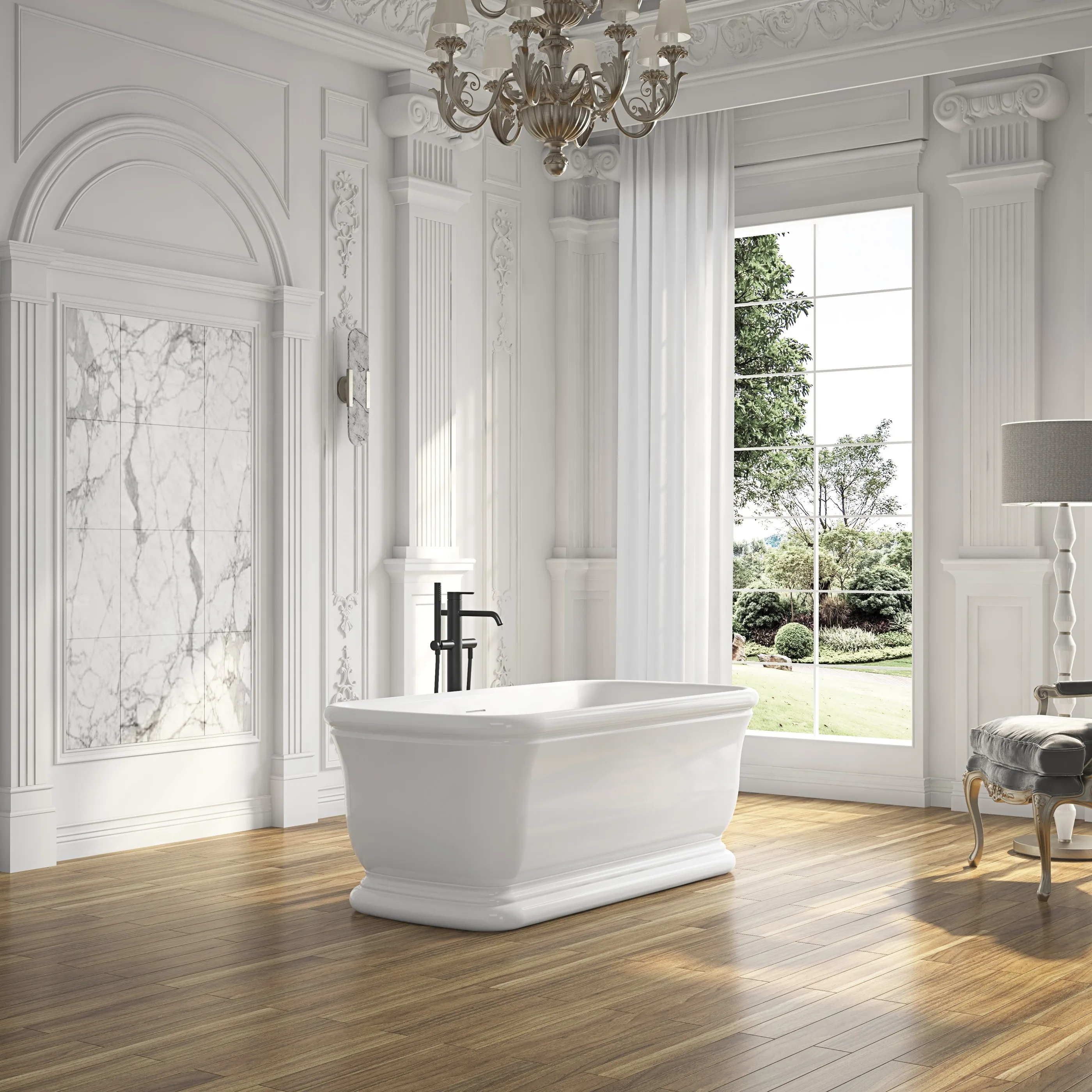 Hot-selling Super Special Offer, Rectangular Free-standing Acrylic Bathtub For Modern Apartment, High-quality Immersion Bathtub
Hot-selling Super Special Offer, Rectangular Free-standing Acrylic Bathtub For Modern Apartment, High-quality Immersion Bathtub
