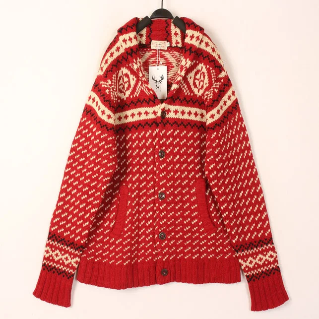 Vintage Loose Style Women's And Men's Open Cardigan Sweater Artistic Casual Harajuku Ethnicity Design Autumn Winter Woolen
Vintage Loose Style Women's And Men's Open Cardigan Sweater Artistic Casual Harajuku Ethnicity Design Autumn Winter Woolen