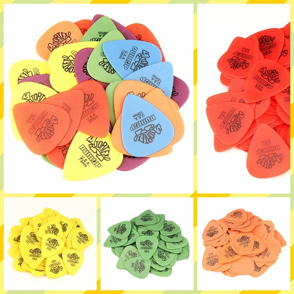 100pcs Dunlop Guitar Picks Guitar Plectrum For Electric Guitar Bass Parts Accessories 6 Kinds Of Thickness Plectrum
100pcs Dunlop Guitar Picks Guitar Plectrum For Electric Guitar Bass Parts Accessories 6 Kinds Of Thickness Plectrum